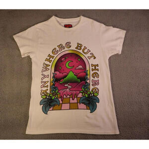Teen Hearts Graphic shirt Small "Anywhere But Here" Tarot